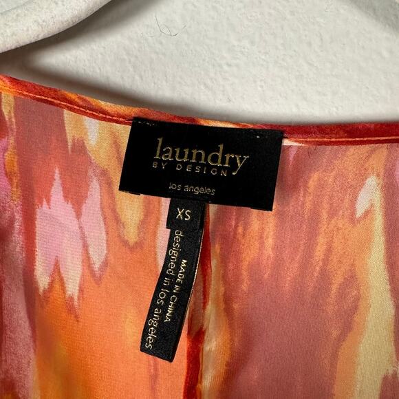 Laundry by Shelli Segal Tie Dye Swimsuit Cover Up Women's XS - Picture 4 of 5